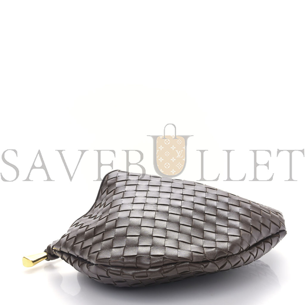 BOTTEGA VENETA NAPPA INTRECCIATO SARDINE BAG FONDANT (33*20*4cm)